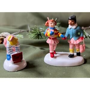 Dept 56 "On the Way to Ballet Class" Figures Snow Village #55031